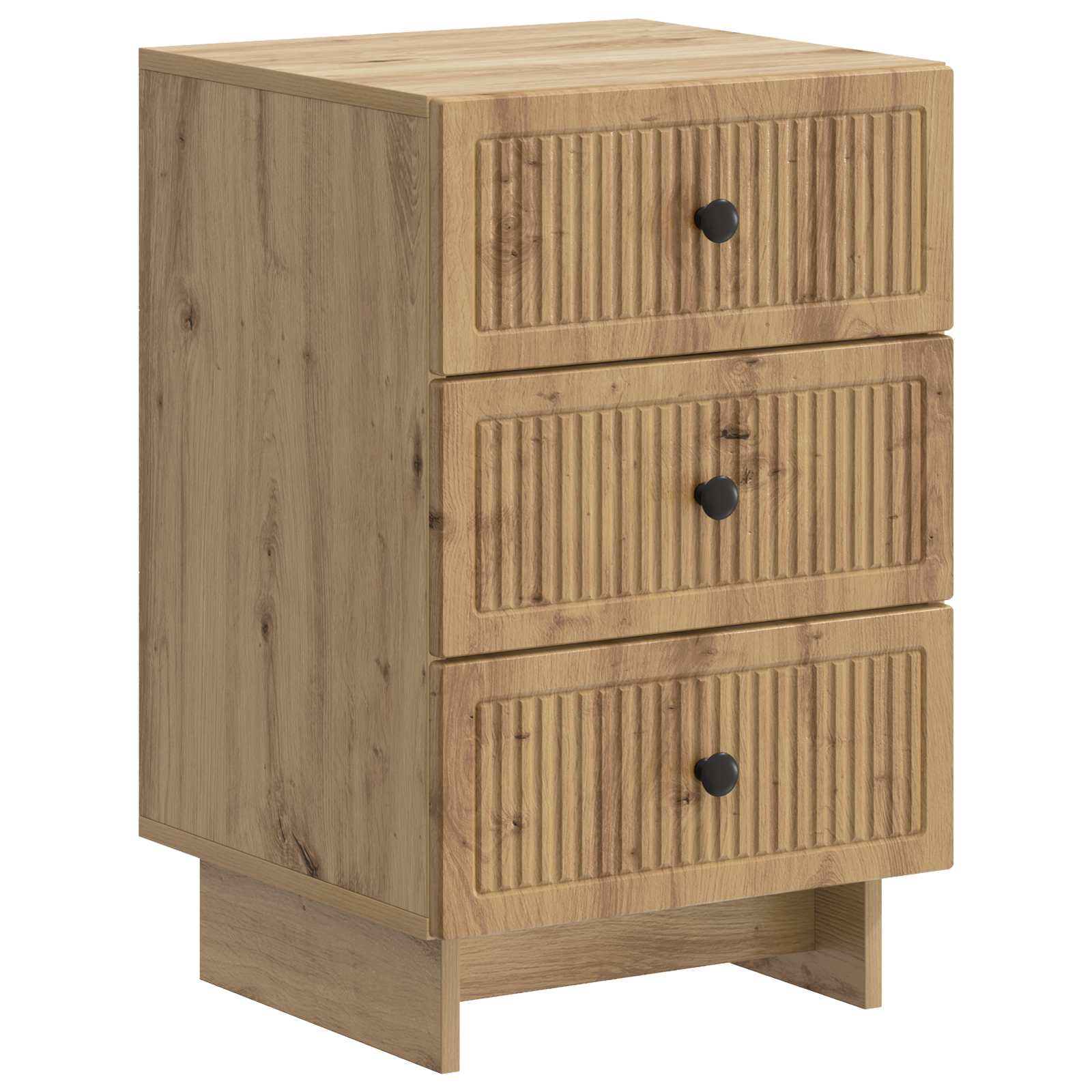 Κομοδίνο Artisan Δρυς 43 x 41 x 66,5 εκ. Επεξεργασμένο Ξύλο - Pakobazaar