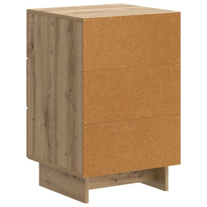 Κομοδίνο Artisan Δρυς 43 x 41 x 66,5 εκ. Επεξεργασμένο Ξύλο - Pakobazaar