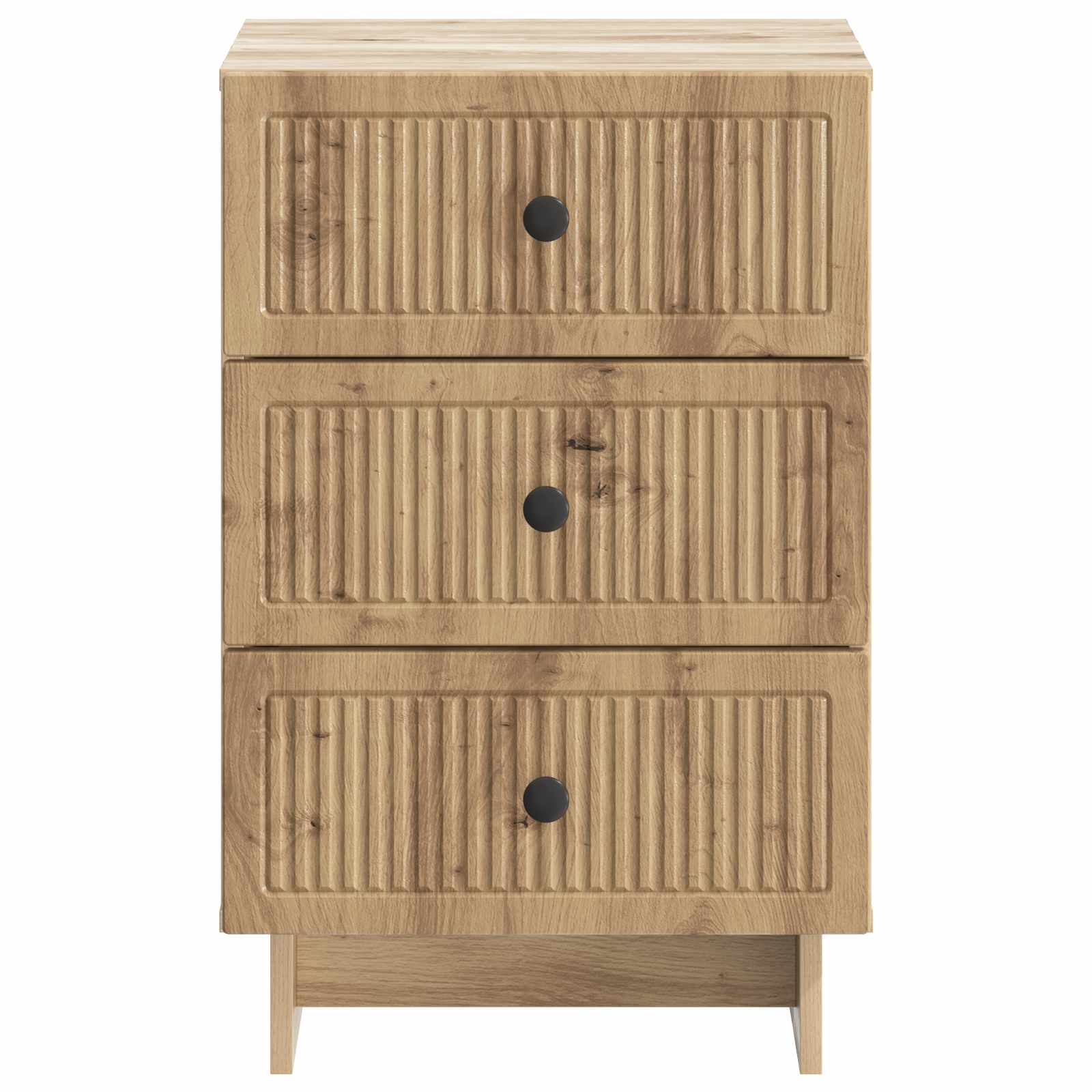 Κομοδίνο Artisan Δρυς 43 x 41 x 66,5 εκ. Επεξεργασμένο Ξύλο - Pakobazaar