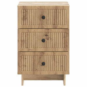 Κομοδίνο Artisan Δρυς 43 x 41 x 66,5 εκ. Επεξεργασμένο Ξύλο - Pakobazaar