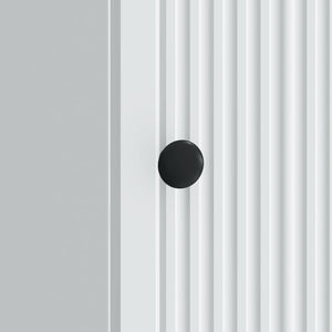 Κομοδίνο 2 pcs Λευκό 43 x 34,5 x 50 εκ Επεξεργασμένο Ξύλο - Pakobazaar