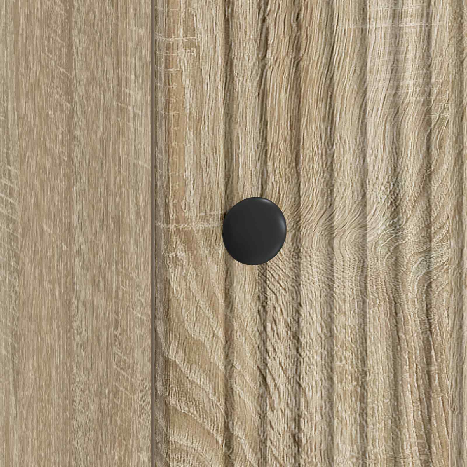 Κομοδίνο 2 pcs Sonoma Δρυς 43 x 34,5 x 50 εκ Επεξεργασμένο Ξύλο - Pakobazaar