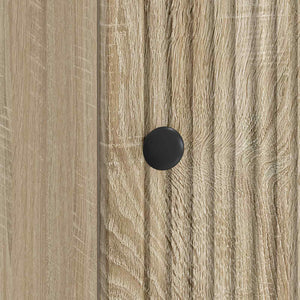 Κομοδίνο 2 pcs Sonoma Δρυς 43 x 34,5 x 50 εκ Επεξεργασμένο Ξύλο - Pakobazaar