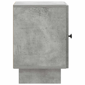 Κομοδίνο Γκρι Σκυροδέματος 43 x 34,5 x 50 εκ Επεξεργασμένο Ξύλο - Pakobazaar