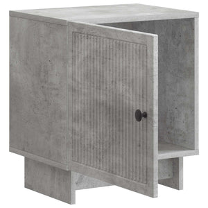Κομοδίνο 2 pcs Γκρι Σκυροδέματος 43 x 34,5 x 50 εκ - Pakobazaar