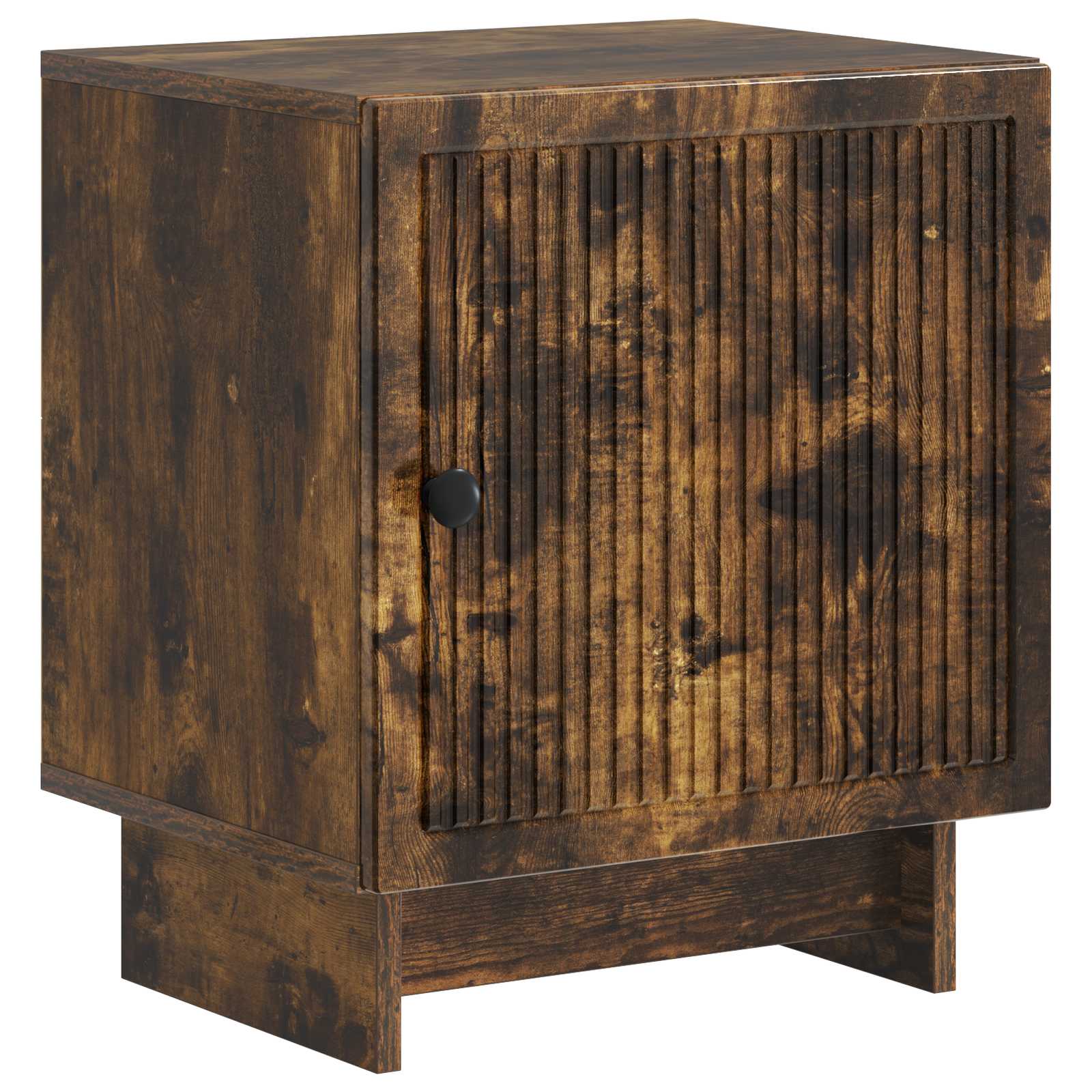 Κομοδίνο Καπνισμένο Ξύλο Δρυός 43 x 34,5 x 50 εκ - Pakobazaar