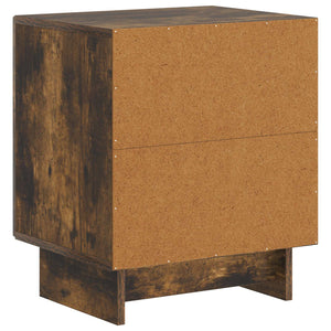 Κομοδίνο Καπνισμένο Ξύλο Δρυός 43 x 34,5 x 50 εκ - Pakobazaar