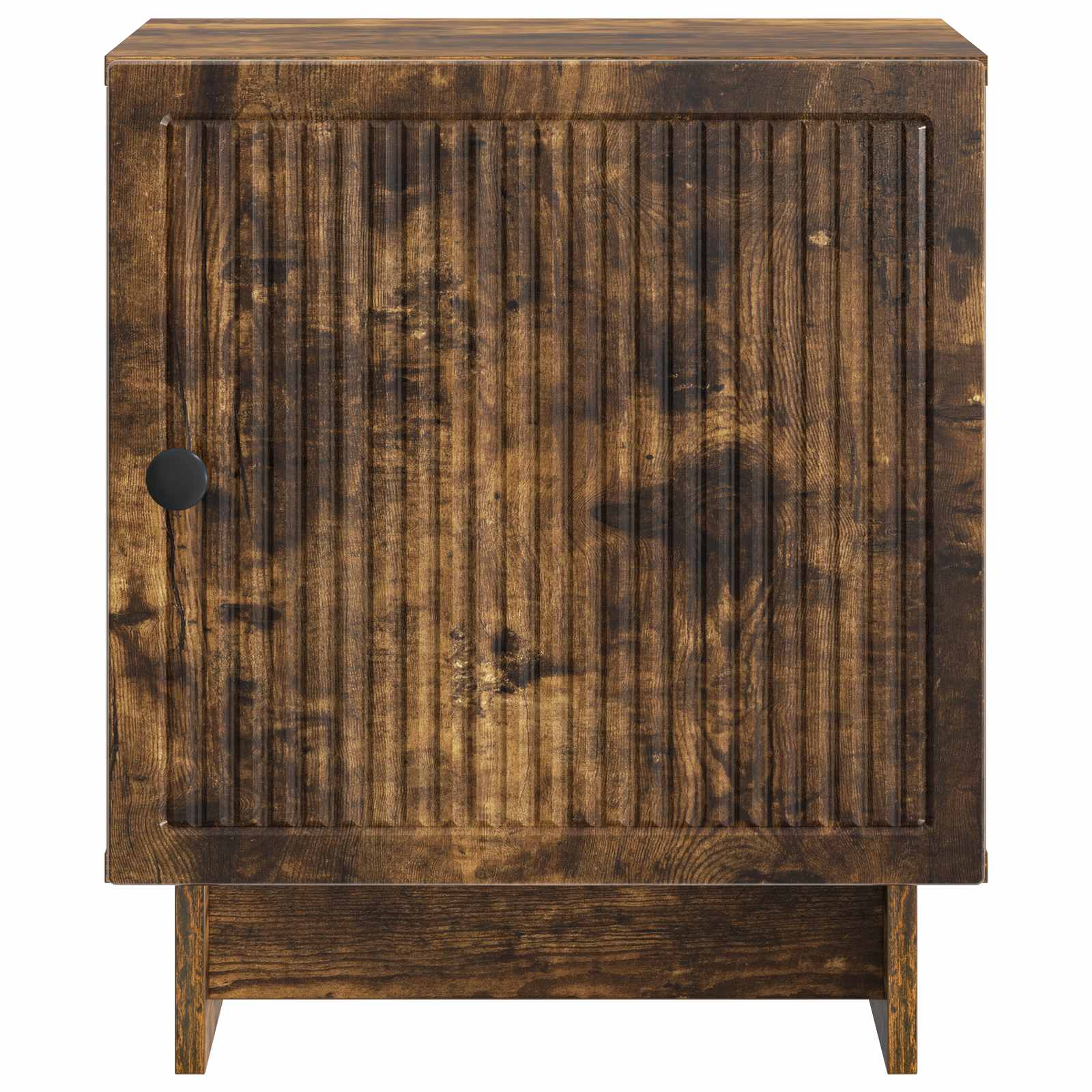 Κομοδίνο Καπνισμένο Ξύλο Δρυός 43 x 34,5 x 50 εκ - Pakobazaar