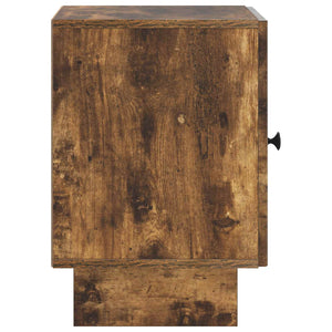 Κομοδίνο Καπνισμένο Ξύλο Δρυός 43 x 34,5 x 50 εκ - Pakobazaar