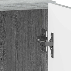 Κομοδίνο Γκρι Sonoma 43 x 34,5 x 50 εκ Επεξεργασμένο Ξύλο - Pakobazaar