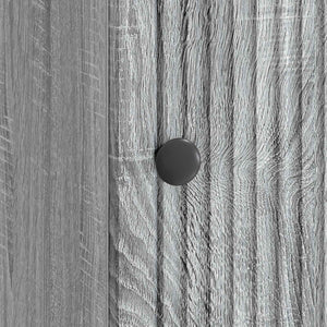 Κομοδίνο 2 pcs Γκρι Sonoma 43 x 34,5 x 50 εκ Επεξεργασμένο Ξύλο - Pakobazaar