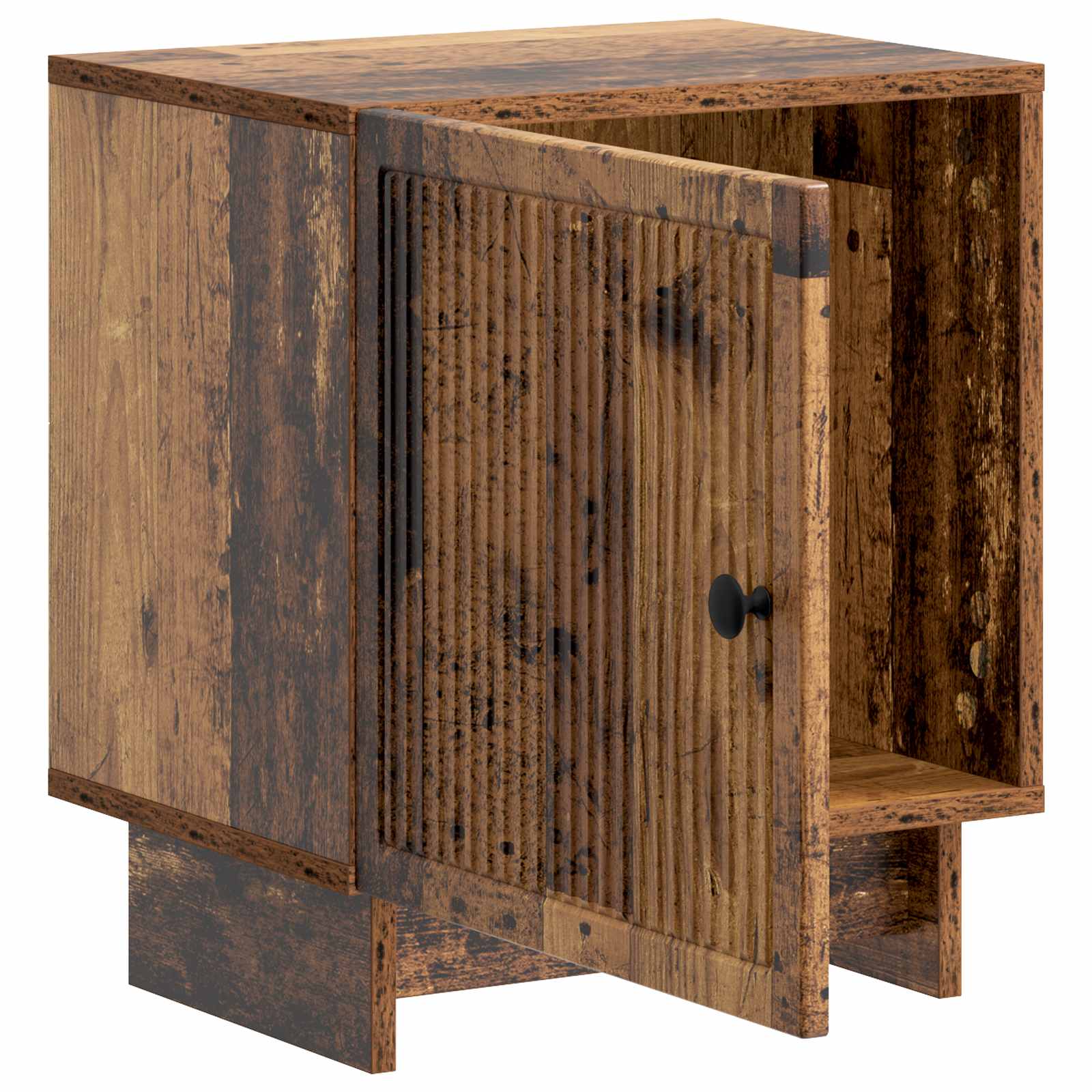 Κομοδίνο 2 pcs Παλαιωμένο ξύλο 43 x 34,5 x 50 εκ - Pakobazaar
