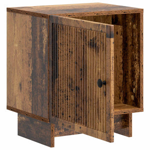 Κομοδίνο 2 pcs Παλαιωμένο ξύλο 43 x 34,5 x 50 εκ - Pakobazaar