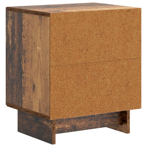 Κομοδίνο 2 pcs Παλαιωμένο ξύλο 43 x 34,5 x 50 εκ - Pakobazaar