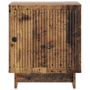 Κομοδίνο 2 pcs Παλαιωμένο ξύλο 43 x 34,5 x 50 εκ - Pakobazaar