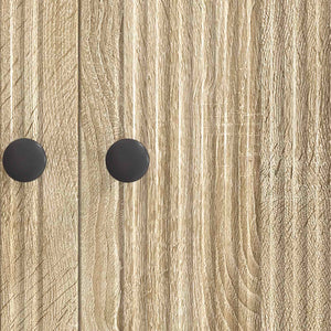 Πλαϊνό γραφείο Sonoma Δρυς 66 x 34,5 x 90 εκ Επεξεργασμένο Ξύλο - Pakobazaar