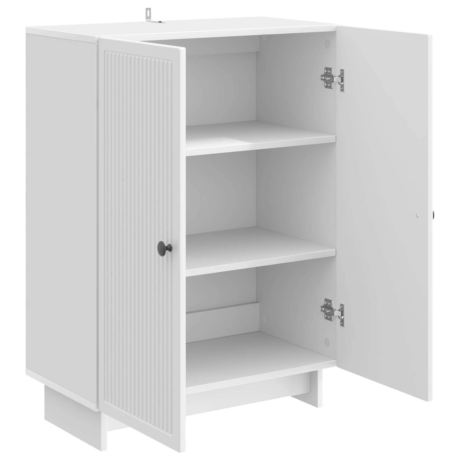 Πλαϊνό γραφείο Γυαλιστερό Λευκό 66 x 34,5 x 90 εκ - Pakobazaar