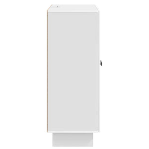 Πλαϊνό γραφείο Γυαλιστερό Λευκό 66 x 34,5 x 90 εκ - Pakobazaar