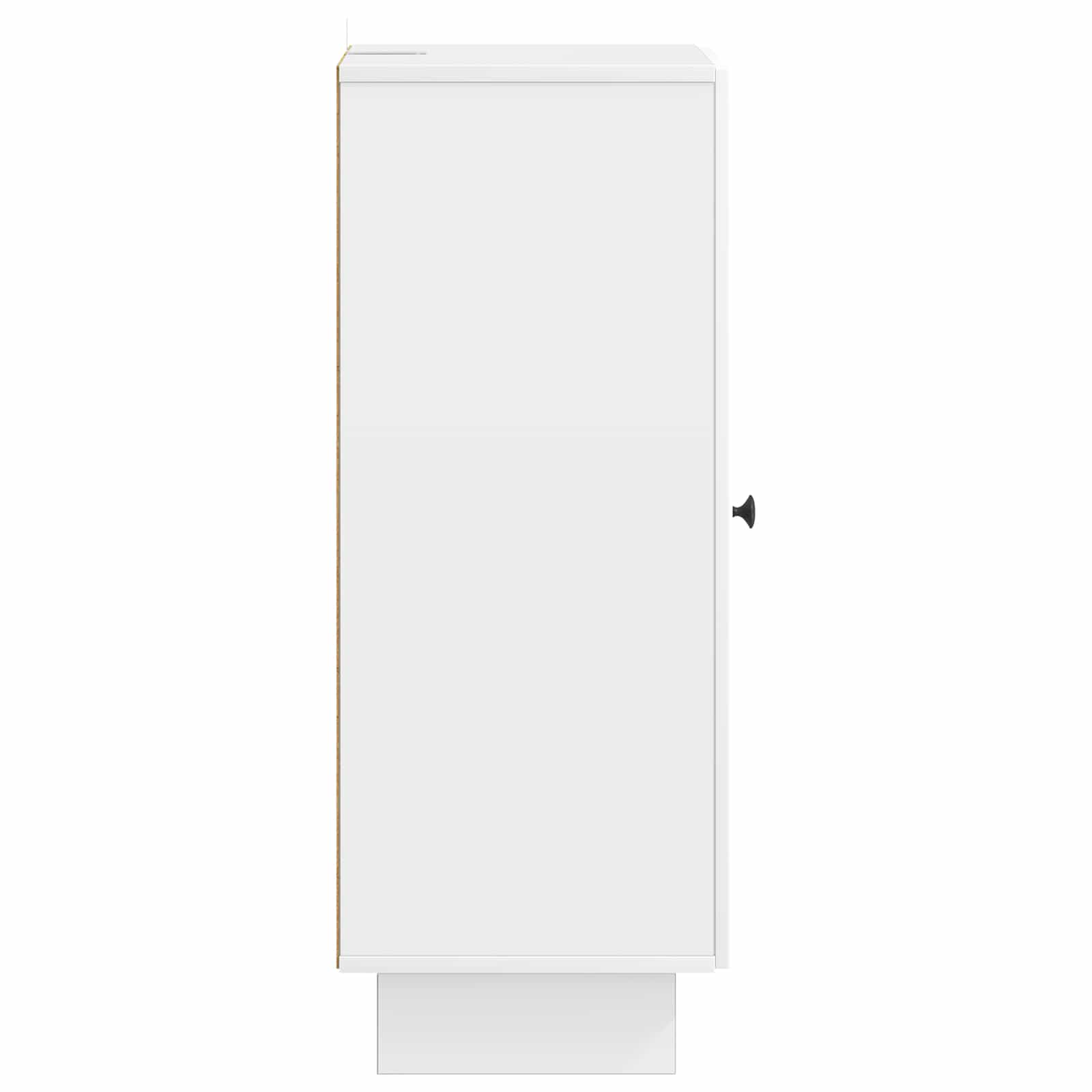 Ντουλαπιού Υψηλής Στιλπνότητας Λευκό 33 x 34,5 x 90 εκ - Pakobazaar