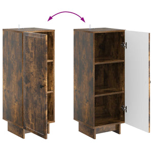 Ντουλαπιού Καπνιστή Δρυς 33 x 34,5 x 90 εκ - Pakobazaar