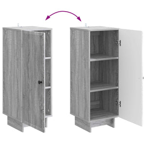 Ντουλαπιού Γκρι Σονομά 33 x 34,5 x 90 εκ - Pakobazaar