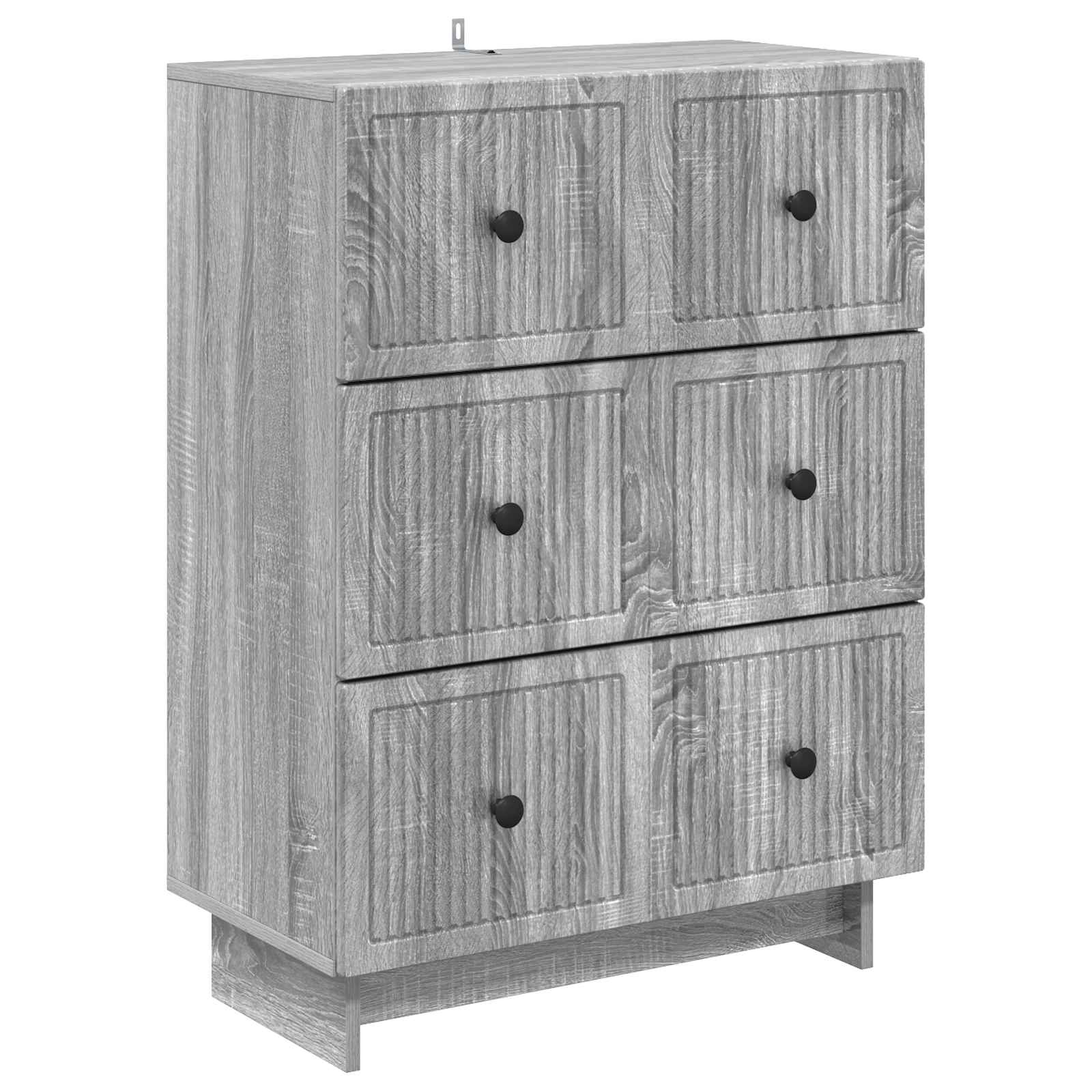 Ντουλάπι με Συρτάρια Γκρι Sonoma 66 x 34,5 x 90 εκ - Pakobazaar