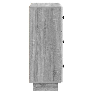 Ντουλάπι με Συρτάρια Γκρι Sonoma 66 x 34,5 x 90 εκ - Pakobazaar