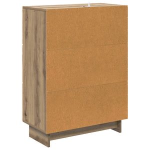 Ντουλάπι με Συρτάρια Artisan Δρυς 66 x 34,5 x 90 εκ - Pakobazaar