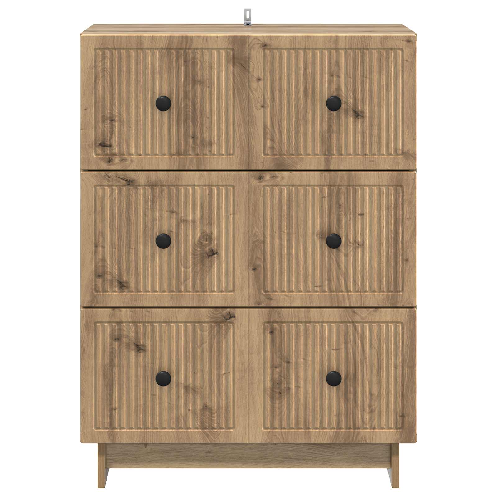 Ντουλάπι με Συρτάρια Artisan Δρυς 66 x 34,5 x 90 εκ - Pakobazaar
