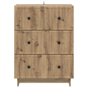 Ντουλάπι με Συρτάρια Artisan Δρυς 66 x 34,5 x 90 εκ - Pakobazaar