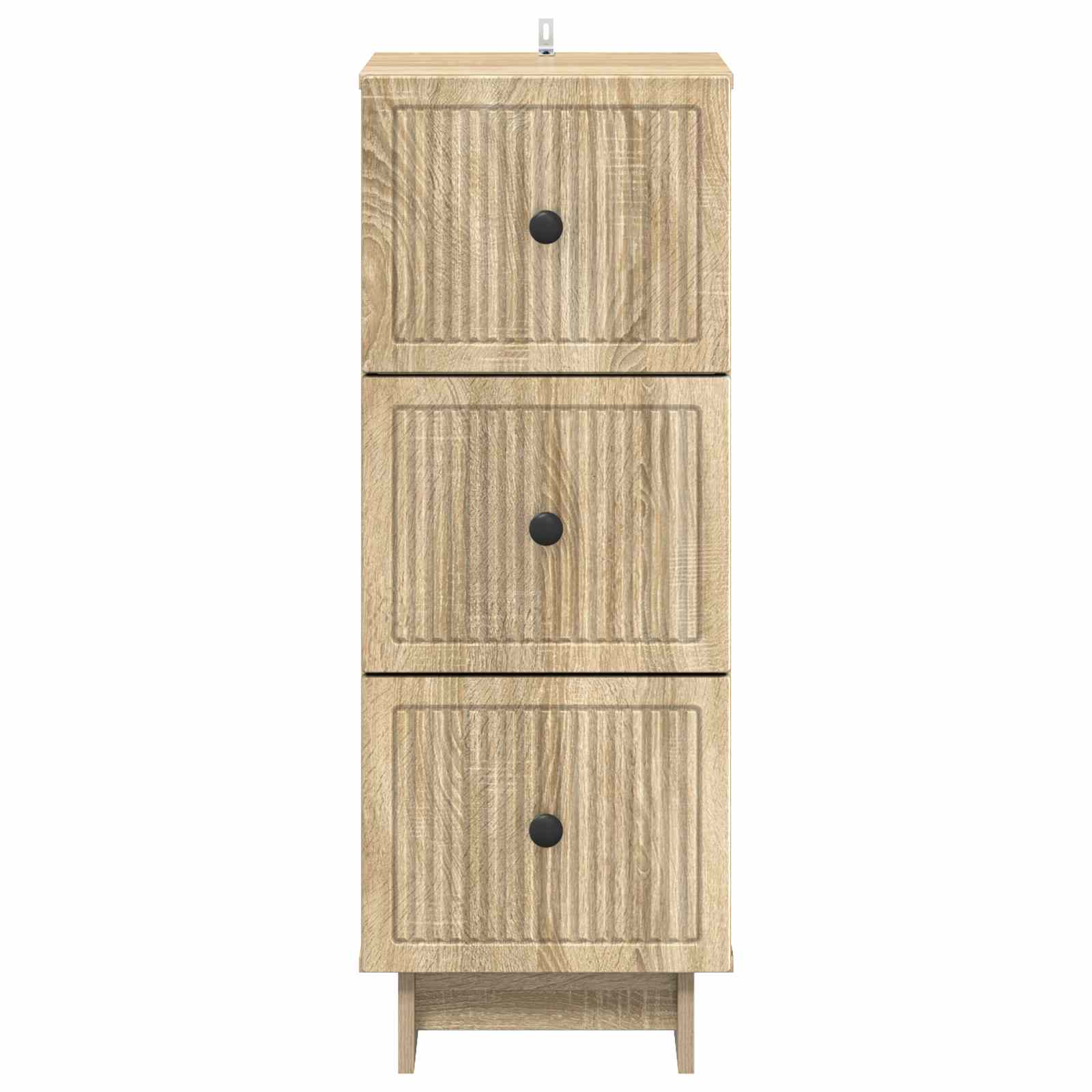 Ντουλάπι με Συρτάρια Sonoma Δρυς 33 x 34,5 x 90 εκ - Pakobazaar