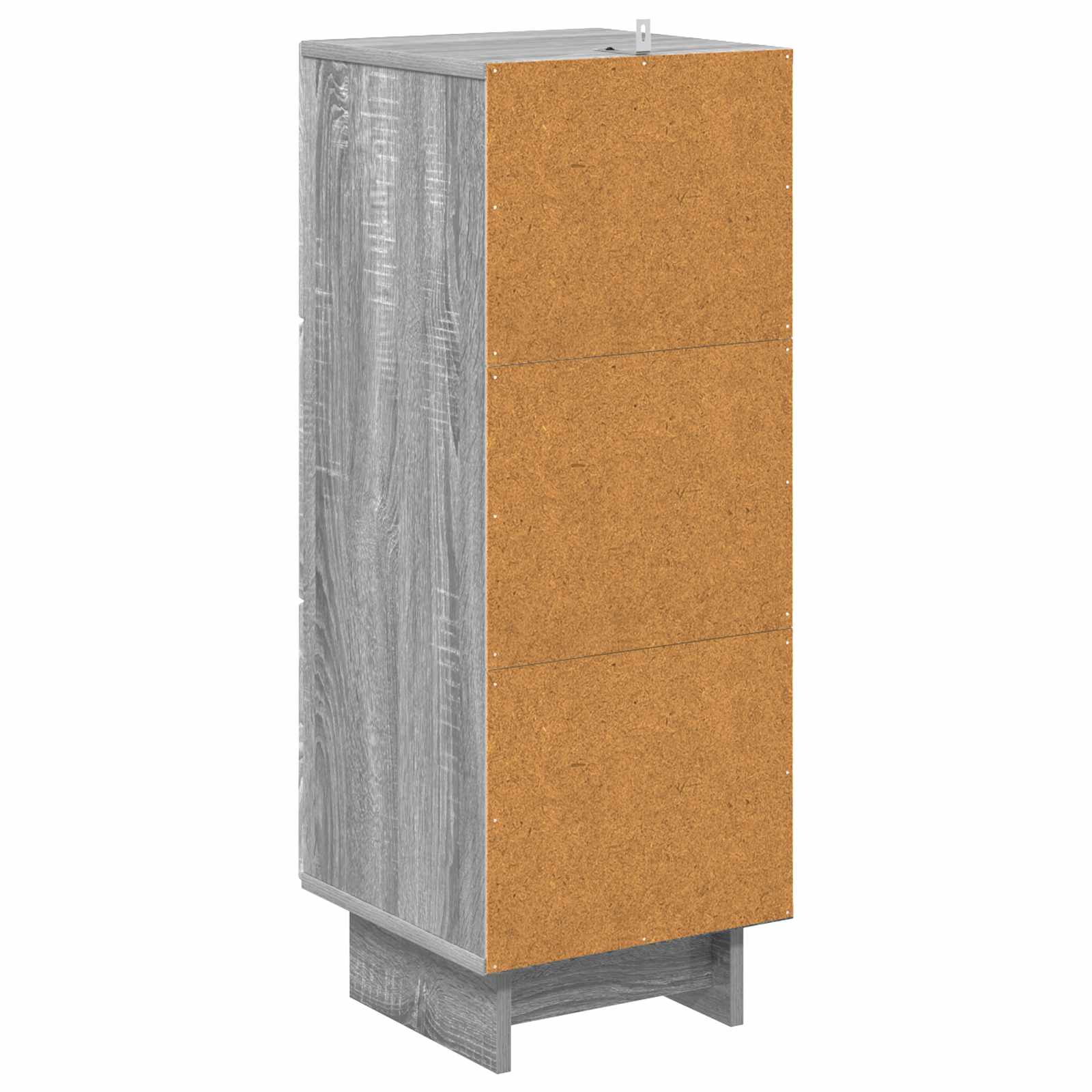 Ντουλάπι με Συρτάρια Γκρι Sonoma 33 x 34,5 x 90 εκ - Pakobazaar