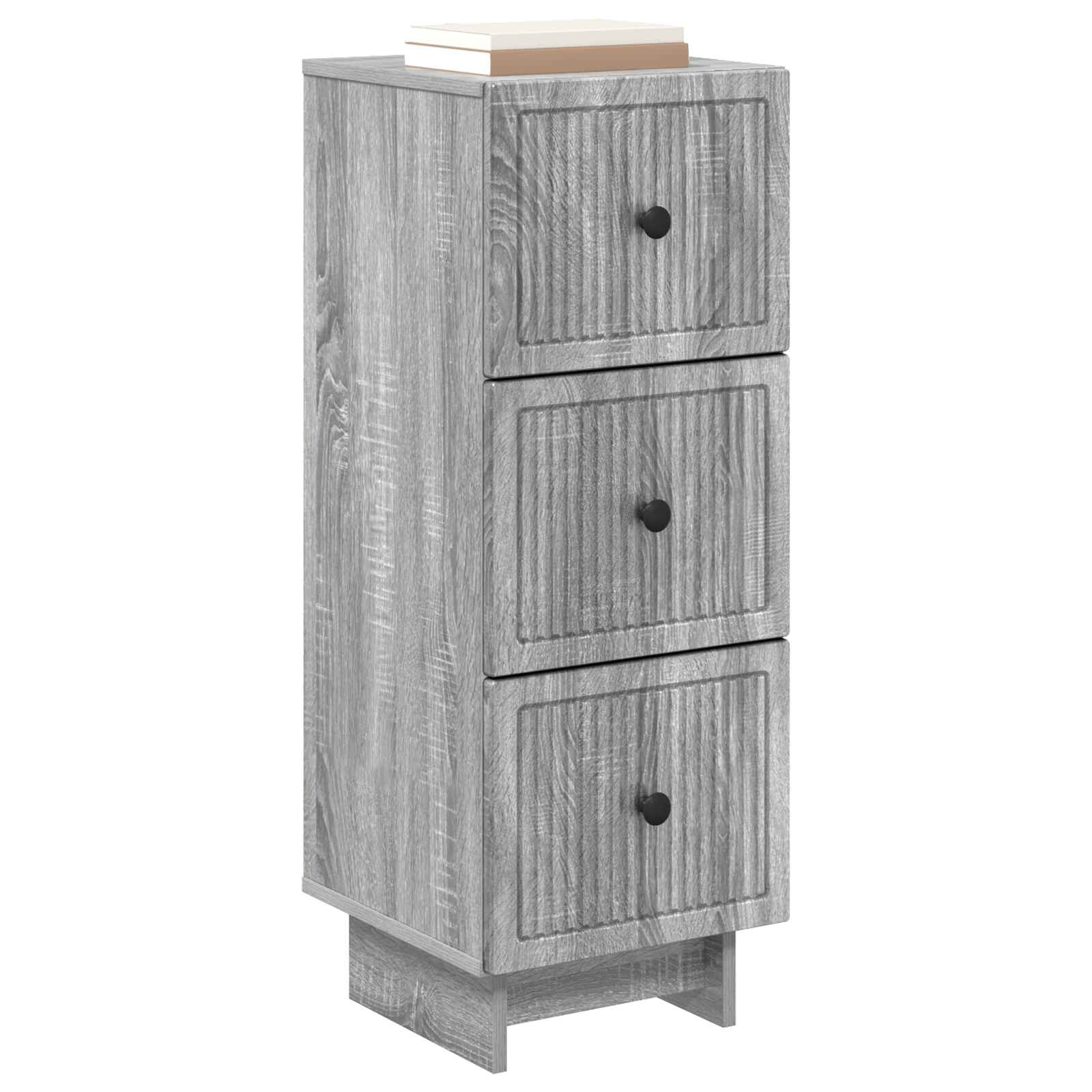 Ντουλάπι με Συρτάρια Γκρι Sonoma 33 x 34,5 x 90 εκ - Pakobazaar