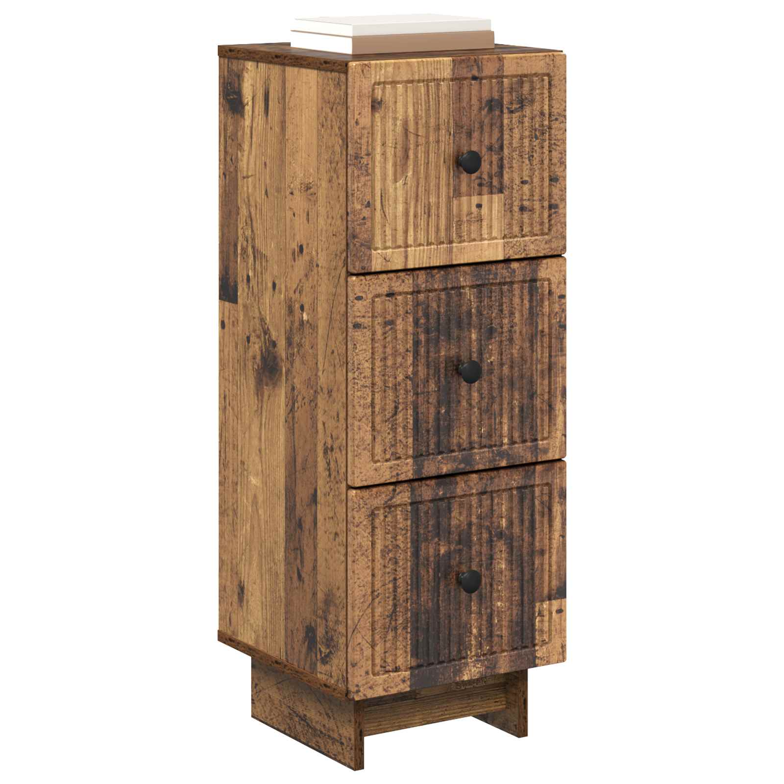 Ντουλάπι με Συρτάρια Παλαιωμένο ξύλο 33 x 34,5 x 90 εκ - Pakobazaar