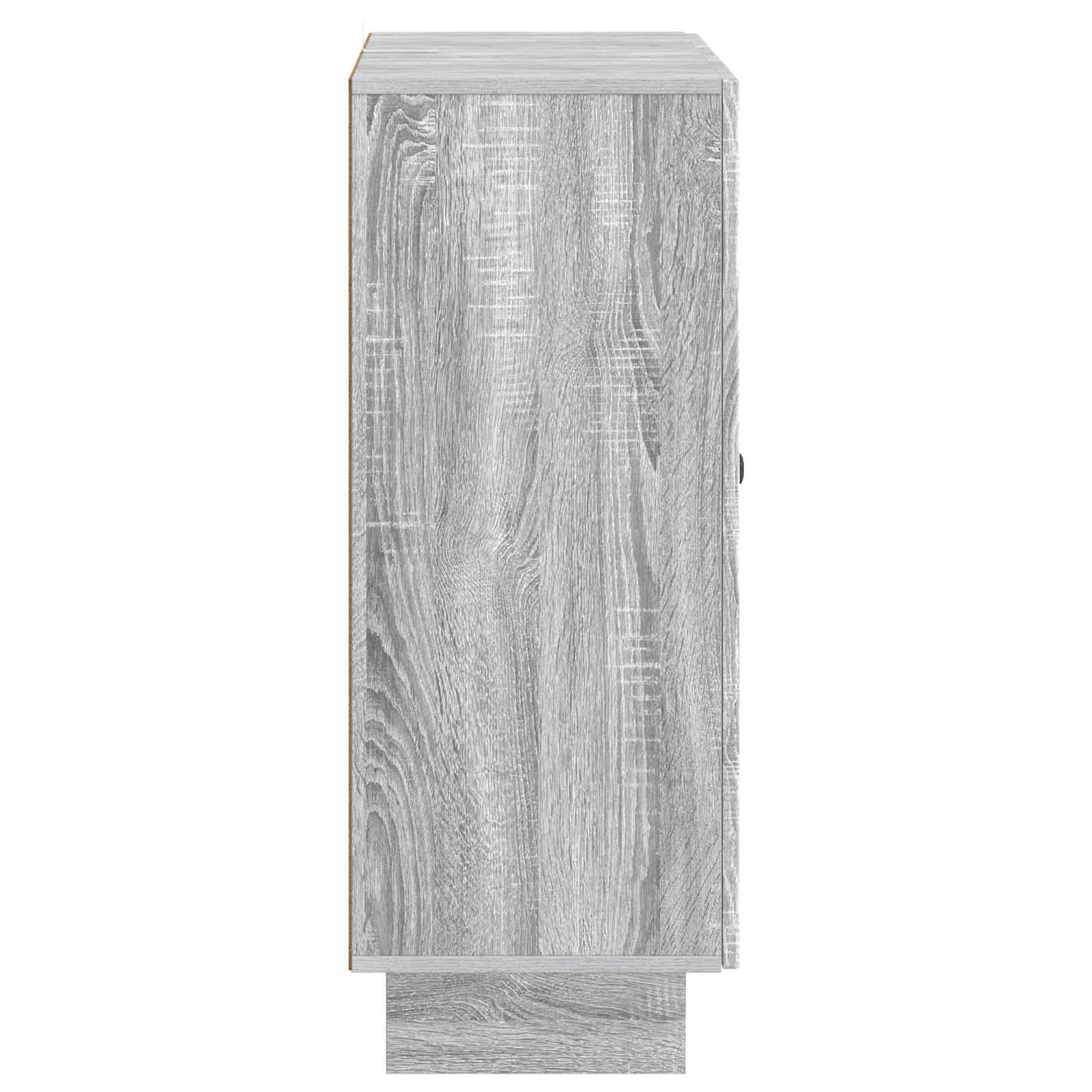 Πλαϊνό γραφείο Γκρι Sonoma 66 x 34,5 x 90 εκ Επεξεργασμένο Ξύλο - Pakobazaar
