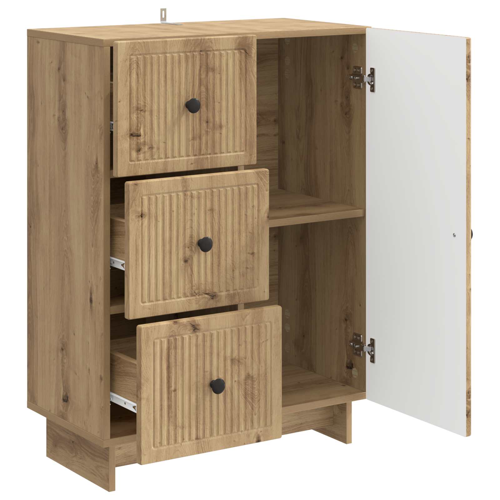 Πλαϊνό γραφείο με συρτάρι Artisan Δρυς 66 x 34,5 x 90 εκ - Pakobazaar