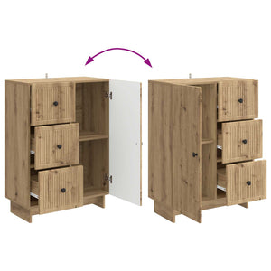 Πλαϊνό γραφείο με συρτάρι Artisan Δρυς 66 x 34,5 x 90 εκ - Pakobazaar