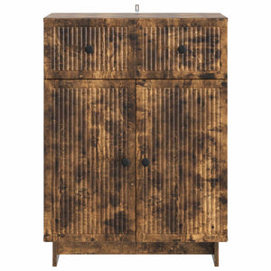 Πλαϊνό γραφείο Καπνισμένο Ξύλο Δρυός 66 x 34,5 x 90 εκ - Pakobazaar