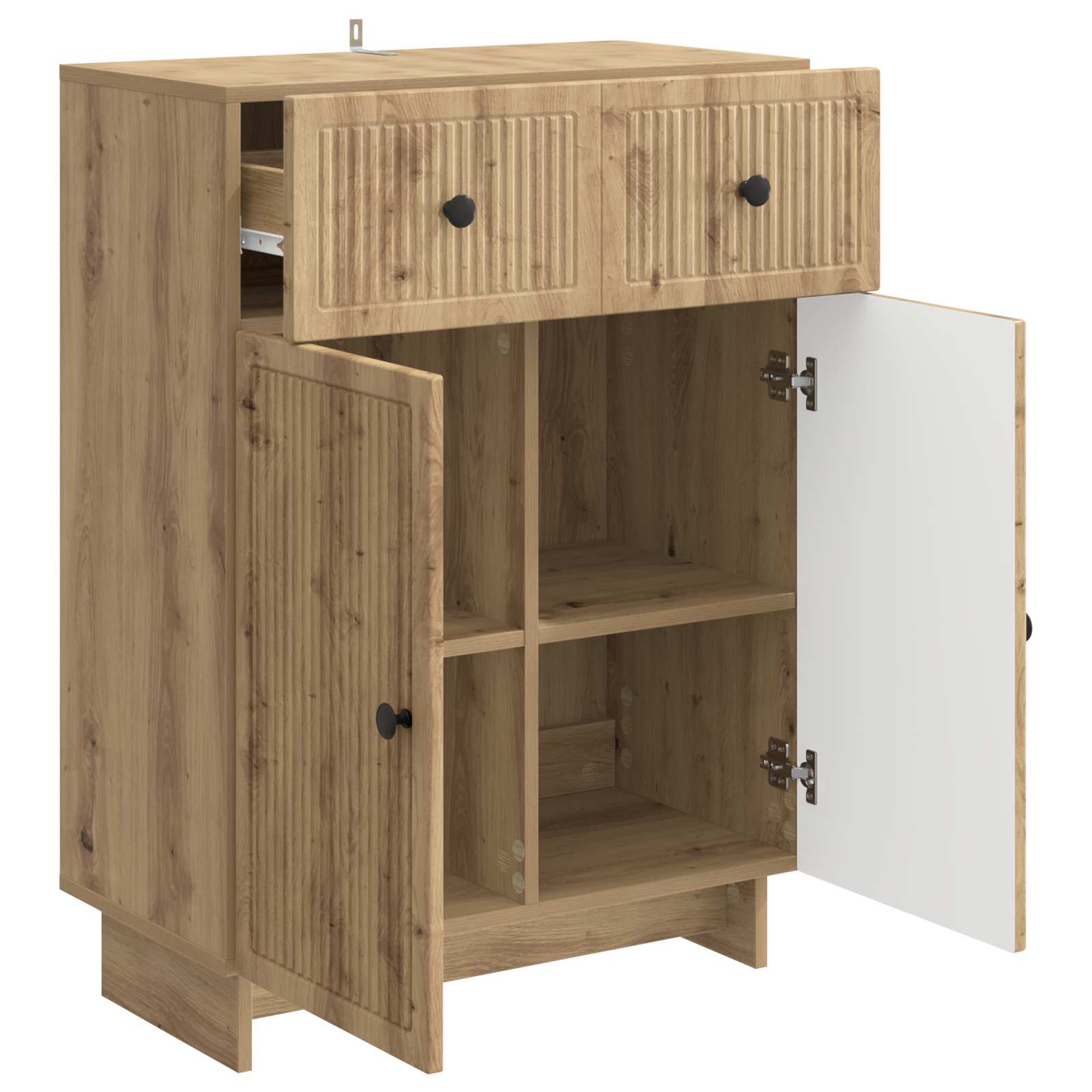 Πλαϊνό γραφείο με συρτάρι Artisan Δρυς 66 x 34,5 x 90 εκ - Pakobazaar