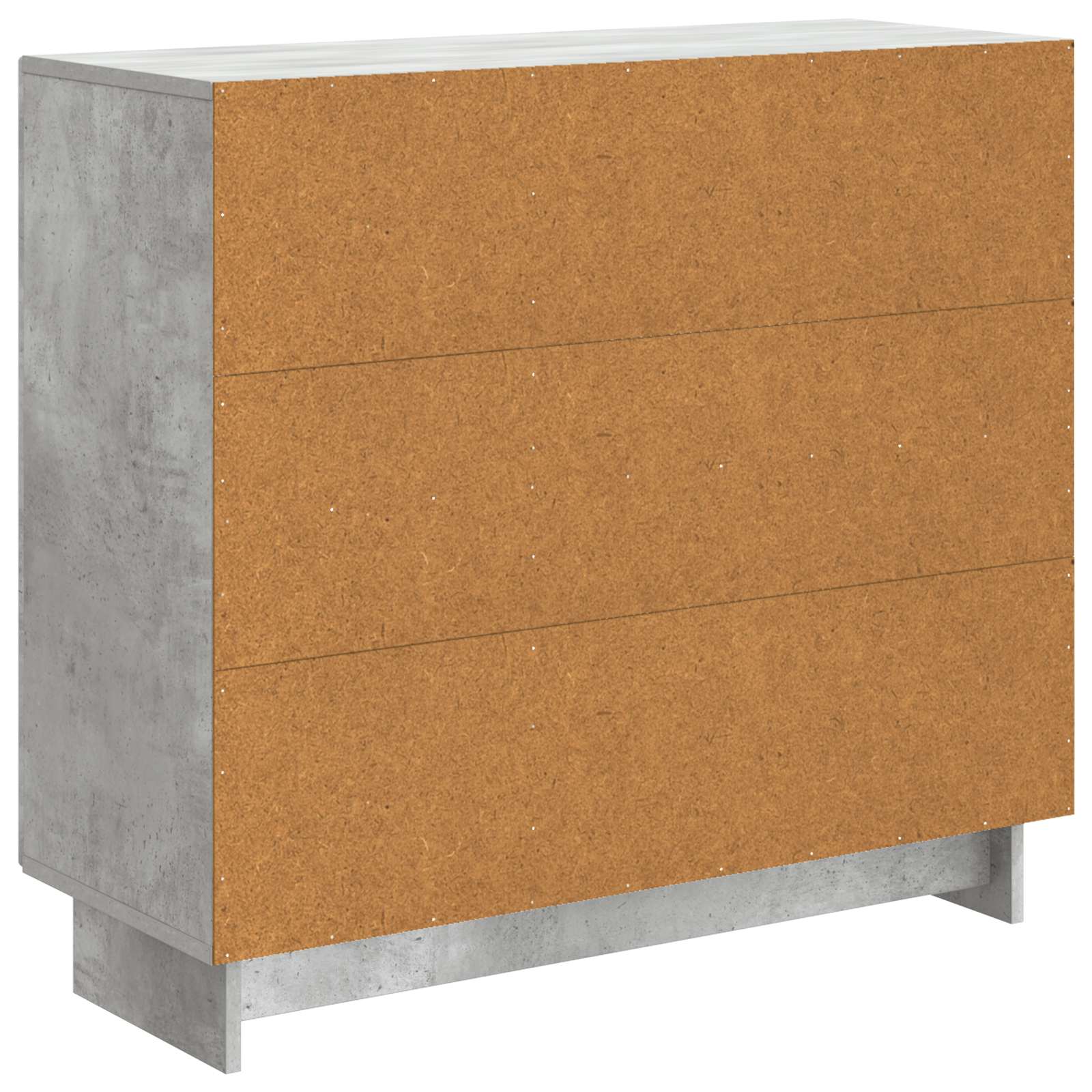 Πλαϊνό γραφείο Γκρι Σκυροδέματος 89 x 34,5 x 80 εκ - Pakobazaar