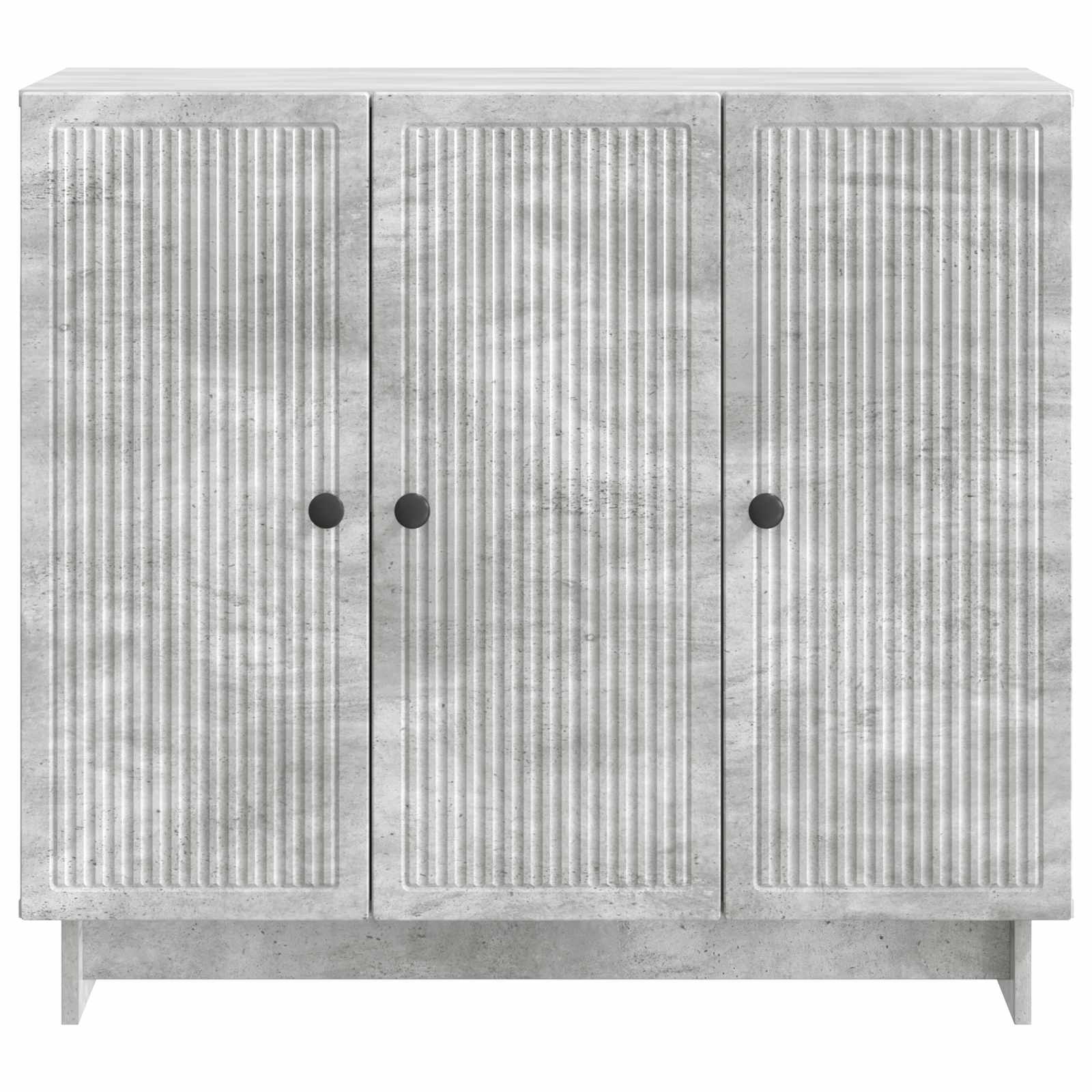 Πλαϊνό γραφείο Γκρι Σκυροδέματος 89 x 34,5 x 80 εκ - Pakobazaar