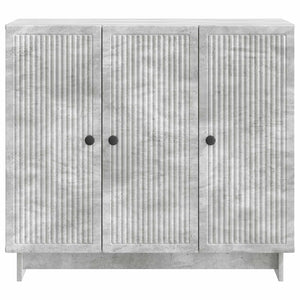 Πλαϊνό γραφείο Γκρι Σκυροδέματος 89 x 34,5 x 80 εκ - Pakobazaar