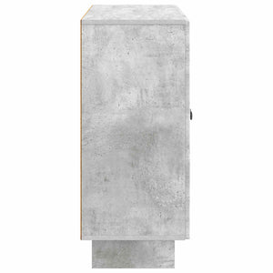 Πλαϊνό γραφείο Γκρι Σκυροδέματος 89 x 34,5 x 80 εκ - Pakobazaar