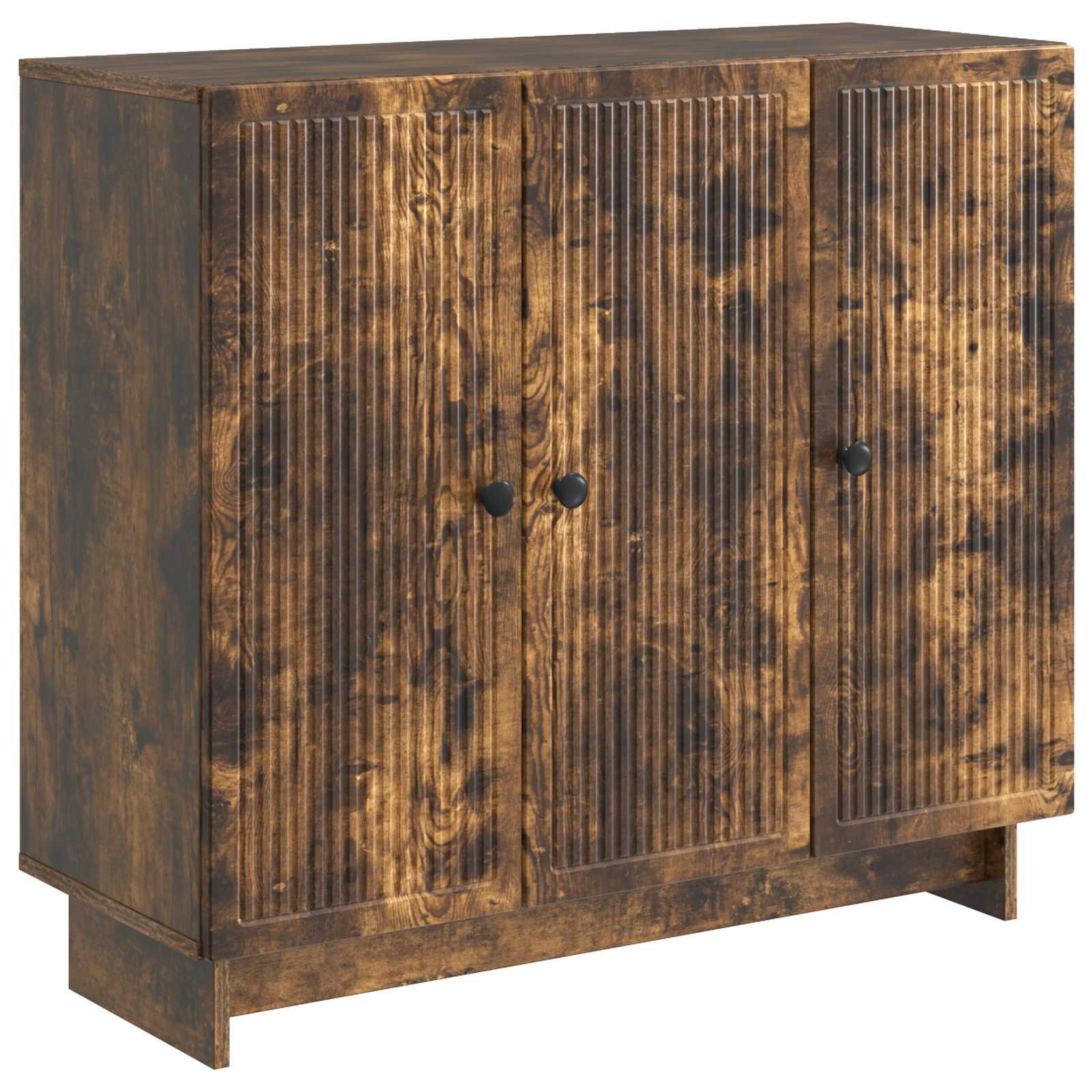Πλαϊνό γραφείο Καπνισμένο Ξύλο Δρυός 89 x 34,5 x 80 εκ - Pakobazaar