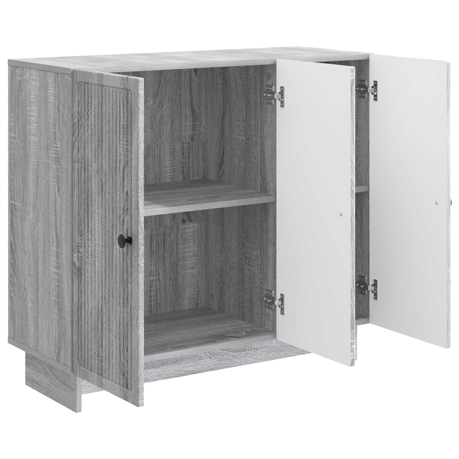 Πλαϊνό γραφείο Γκρι Sonoma 89 x 34,5 x 80 εκ Επεξεργασμένο Ξύλο - Pakobazaar