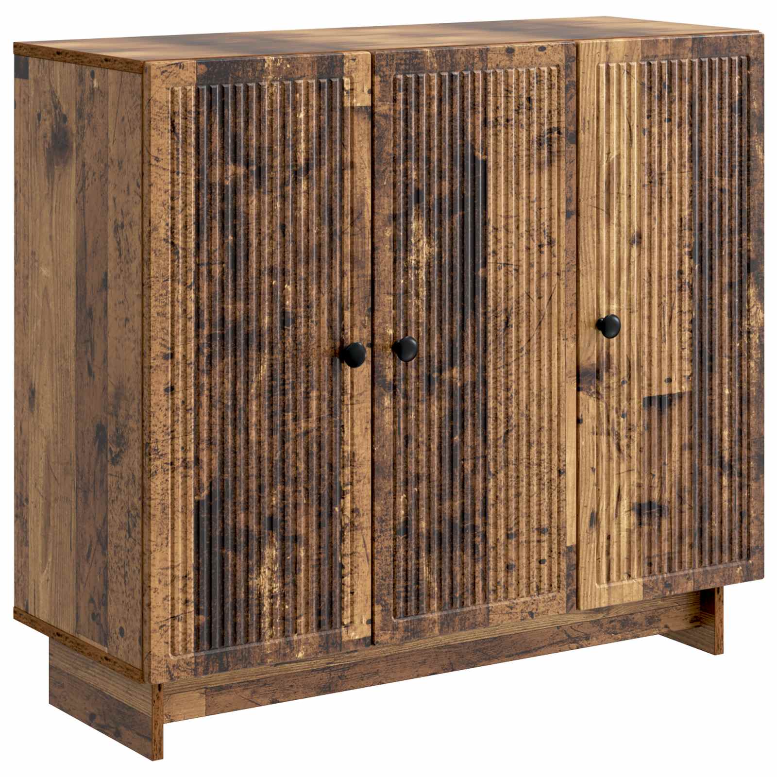 Πλαϊνό γραφείο Παλαιωμένο ξύλο 89 x 34,5 x 80 εκ - Pakobazaar