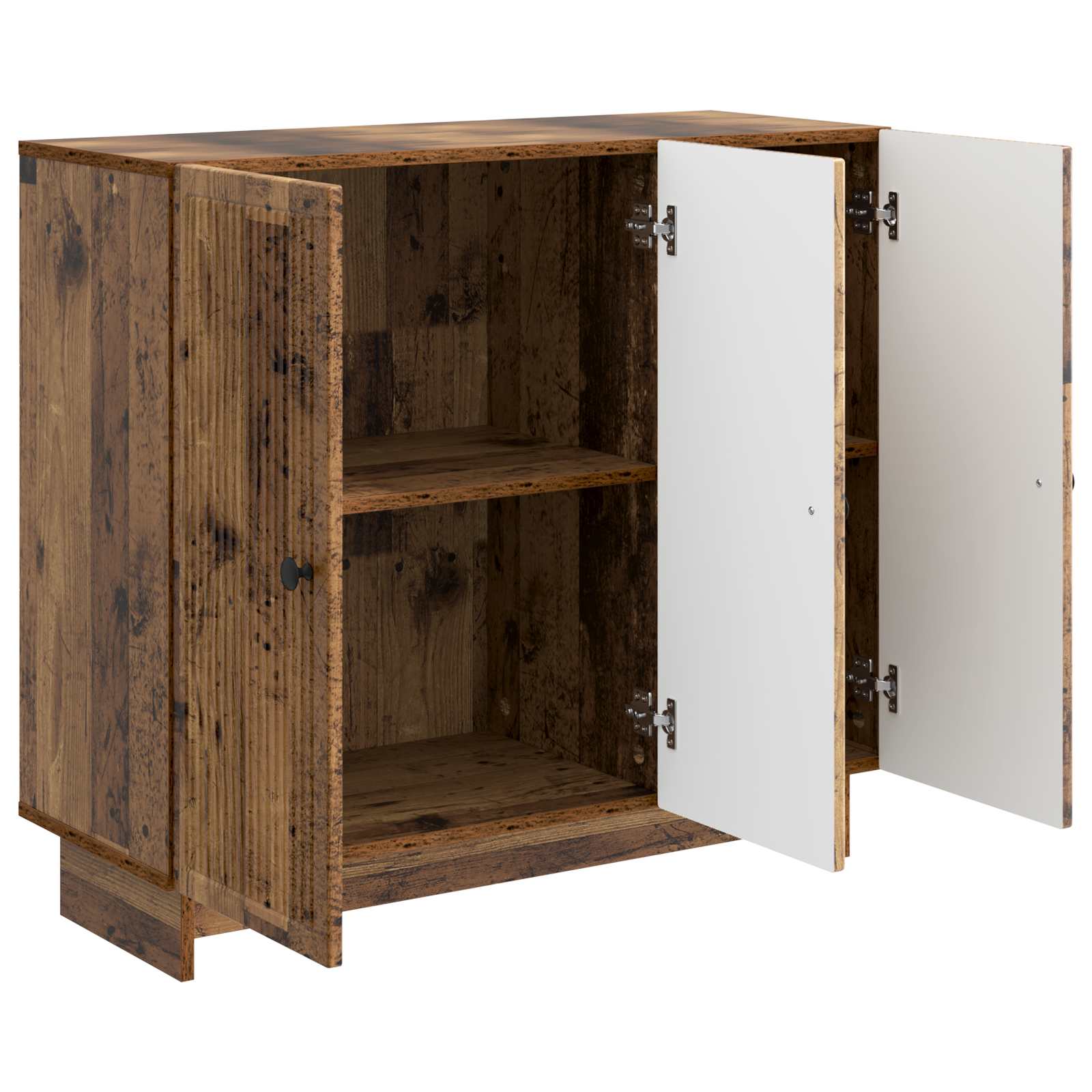 Πλαϊνό γραφείο Παλαιωμένο ξύλο 89 x 34,5 x 80 εκ - Pakobazaar