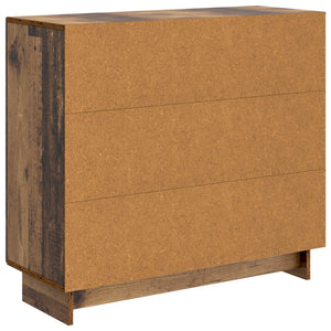 Πλαϊνό γραφείο Παλαιωμένο ξύλο 89 x 34,5 x 80 εκ - Pakobazaar