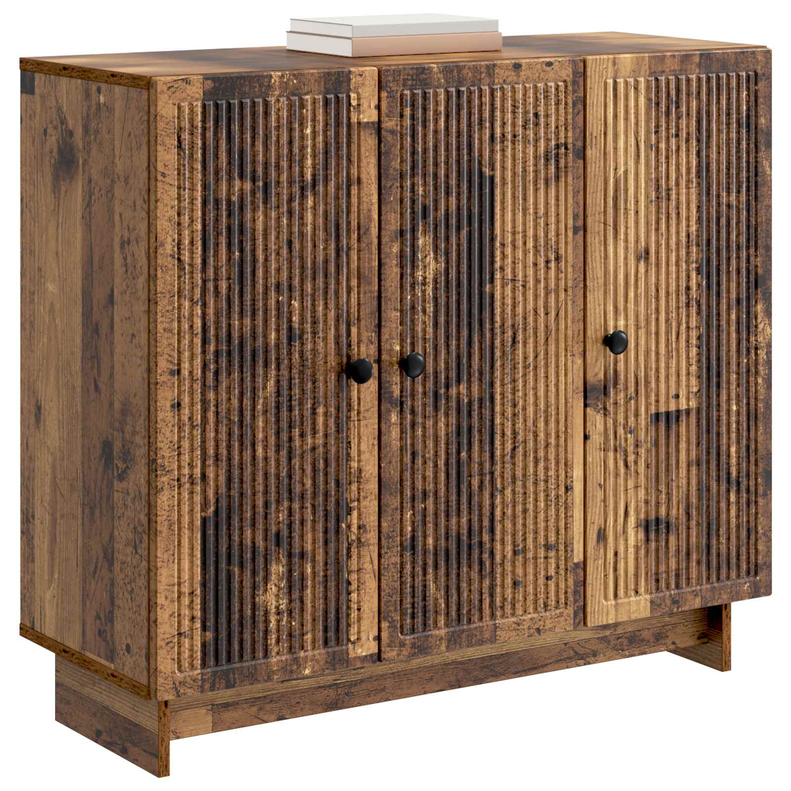 Πλαϊνό γραφείο Παλαιωμένο ξύλο 89 x 34,5 x 80 εκ - Pakobazaar