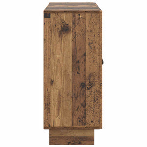 Πλαϊνό γραφείο Παλαιωμένο ξύλο 89 x 34,5 x 80 εκ - Pakobazaar